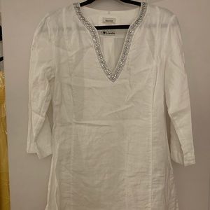 Linen tunic made in Italy